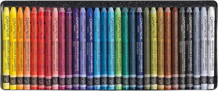 Immagine prodotto Caran d'Ache Neocolor II Aquarelle Metallschachtel (Multicolore, 30 x)