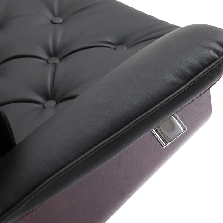 Produktbild Homcom Chesterfield Sessel mit Hocker