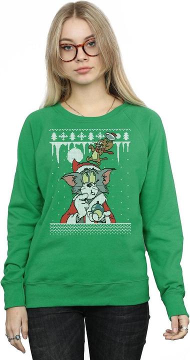 Immagine prodotto Tom & Jerry Christmas Fair Isle Felpa Donna (M)