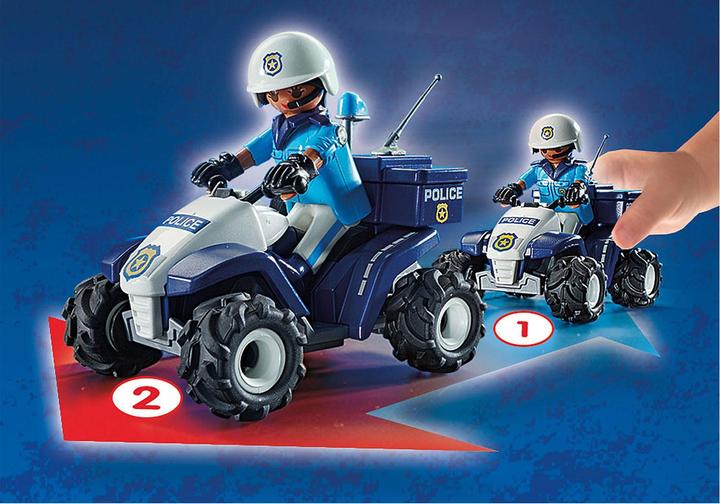 Actual product image Playmobil Police Speed Quad (71092, Playmobil City Action)