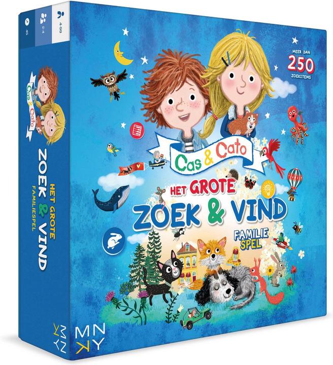 Image du produit Cas & Cato - Le super jeu d'objets cachés en famille