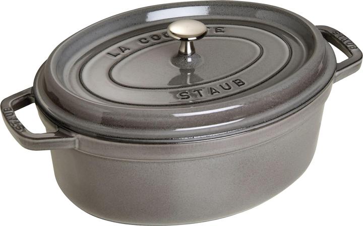 Staub Cocotte (29 cm, Casserole + Stewpot, Cast iron, Enamel)