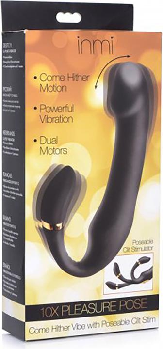 Immagine prodotto Shots Vibratore in silicone 10X Pleasure con stimolatore del clitoride