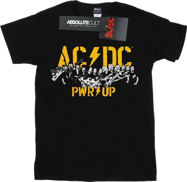 AC/DC PWR UP Portrait Motion BaumwollTShirt Mädchen