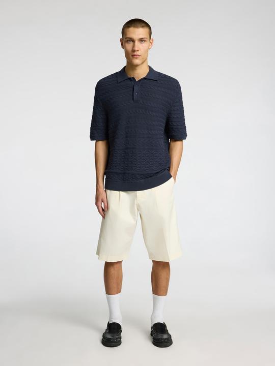 Image du produit Selected Homme Kurzärmeliges Polohemd aus Strick (M)