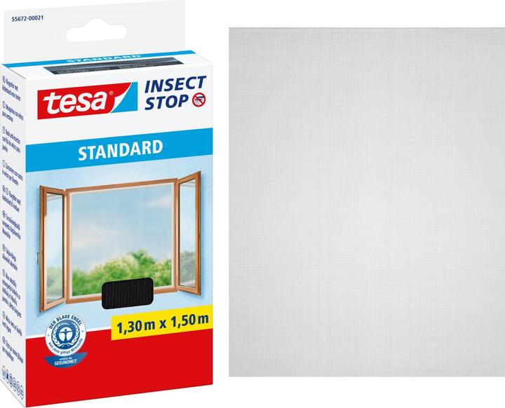 Actual product image tesa Insect screen STANDARD window (130 x 150 cm)