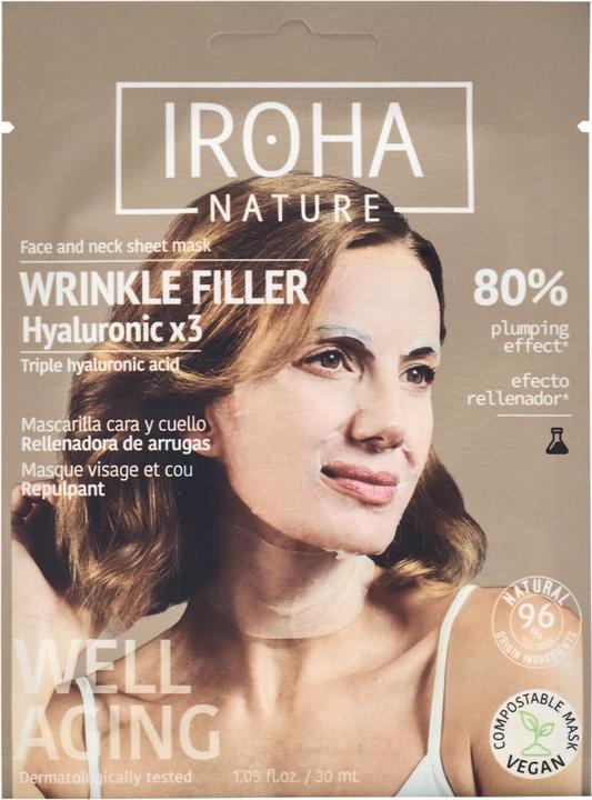 Produktbild Iroha Nature Tissue Face & Neck Mask (18 ml)