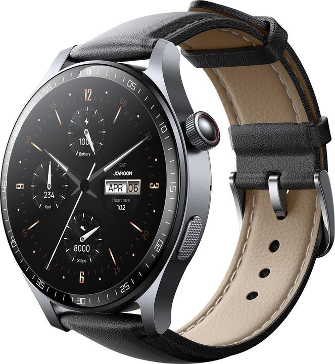 Actual product image Joyroom Classic Series JR-FC2 Pro Smart Watch (Answer/Make Call)-Space Grey (227 mm)