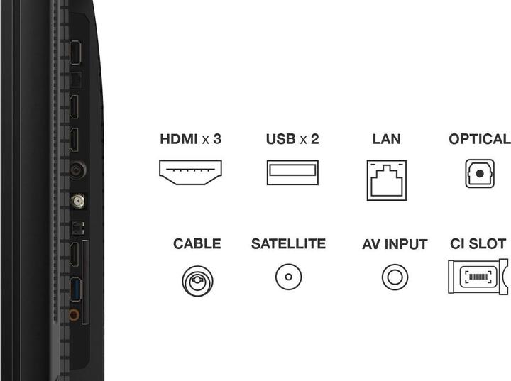 Actual product image TCL 50C655 (50", QLED, 4K, 2024)