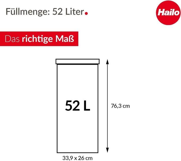 Actual product image Hailo Big-Box Swing XL (52 l)