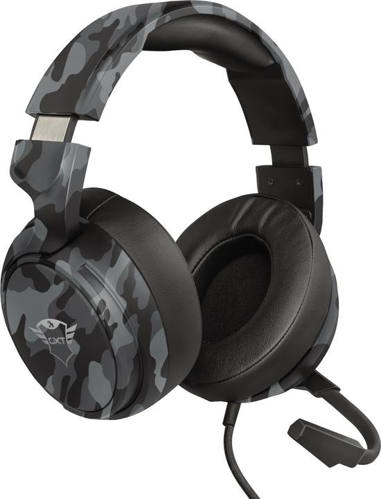 Produktbild Trust GXT 433K Pylo Multiplatform Gaming Headset - Camo Black (Kabelgebunden)