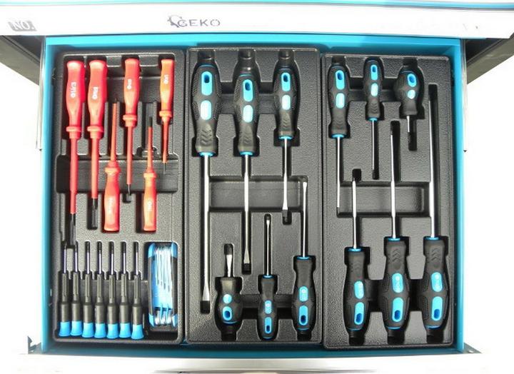 Produktbild GEKO Werkstattwagen, 272-tlg., 7 Fächer (272 x)