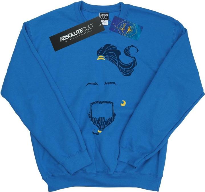 Immagine prodotto Disney Felpa bambina Aladdin Film Genie Blue Face (128)