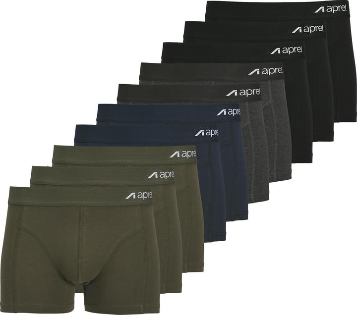 Aprel 10er-pack Boxershorts Boxershorts (L, 10er Pack)