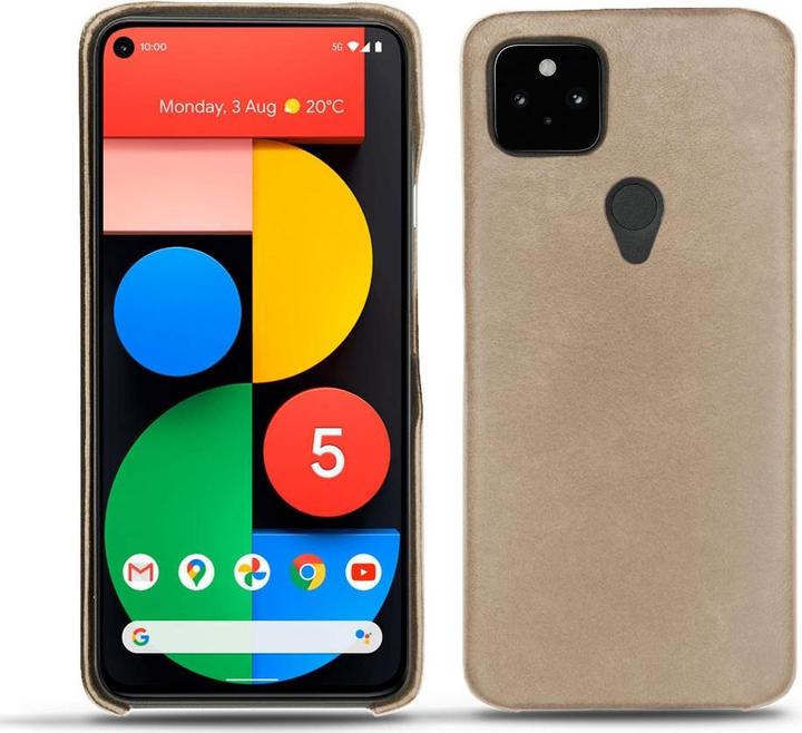 Actual product image Noreve Leather cover (Google Pixel 5)