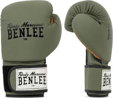 Produktbild Benlee Evans Boxhandschuhe Kaki Leder (16 OZ)