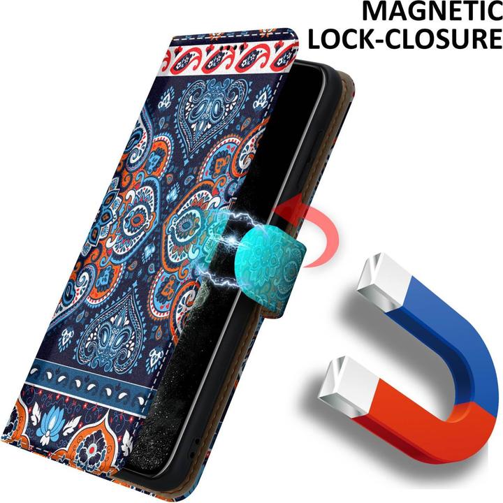 Produktbild Cadorabo Book Hülle mit Print (Apple iPhone 11 Pro Max)