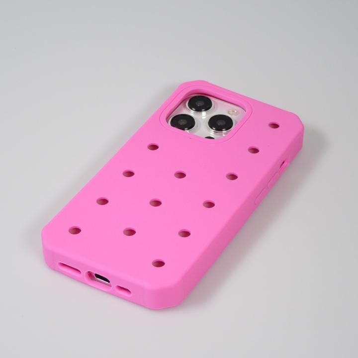 Immagine prodotto PhoneLook Coperchio Coperchio in silicone spesso con fori per l'inserimento di adesivi (Apple iPhone 14 Pro)
