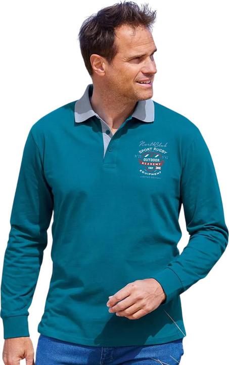 Immagine prodotto Atlas For Men Maglietta Polo Rugby Uomo Misura Confezione 2 (5XL)
