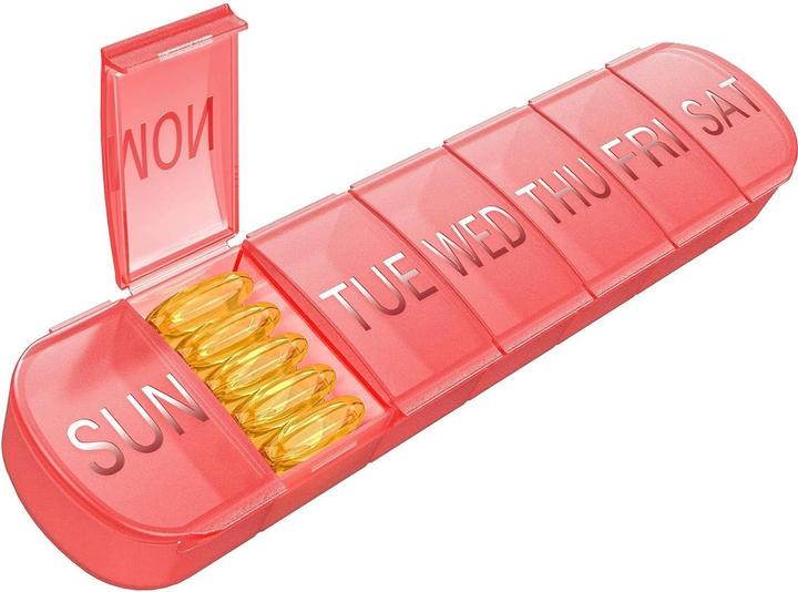 Image du produit Cbx Tablettenbox 7 Tage – Wochen Pillendose mit grosser Kapazität