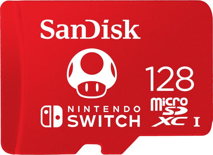 SanDisk Nintendo Switch Card (128 GB, microSDXC, U3, UHS-I)