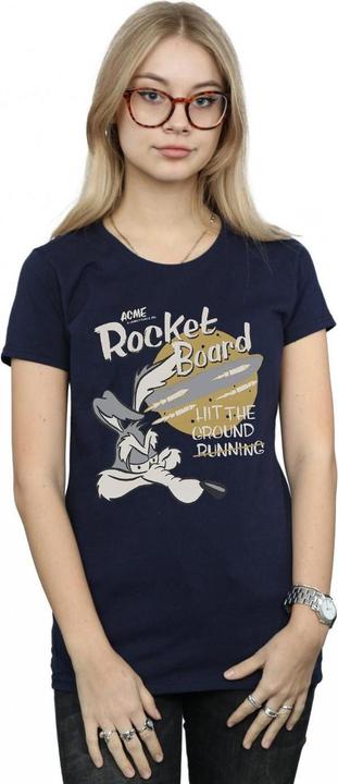Immagine prodotto Looney Tunes Wile E Coyote Rocket Board Maglietta Donna (XL)