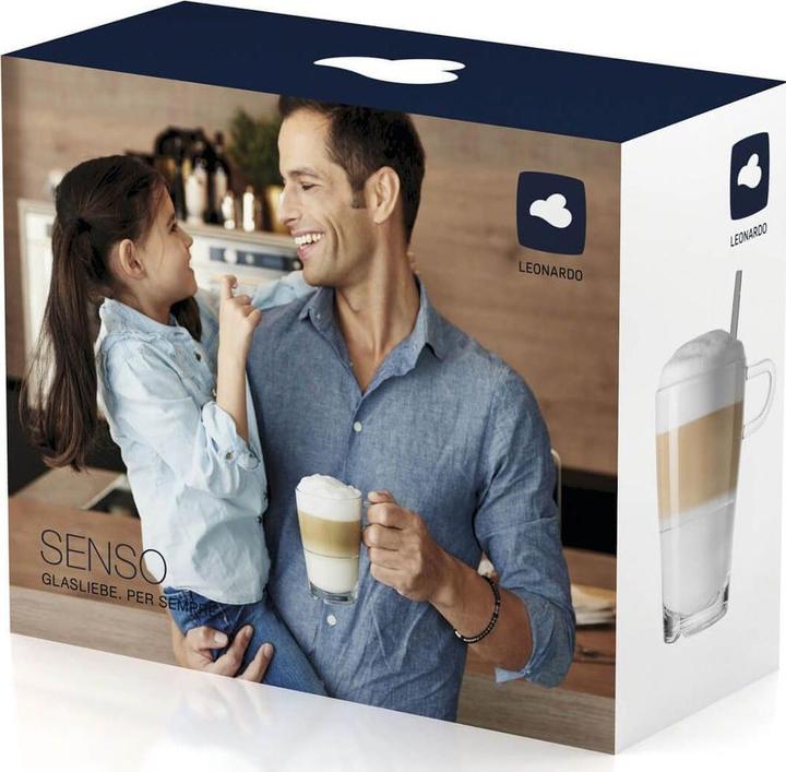 Actual product image Leonardo Senso Macchiato Cup Set 4 pcs. (230 ml, 2 x)