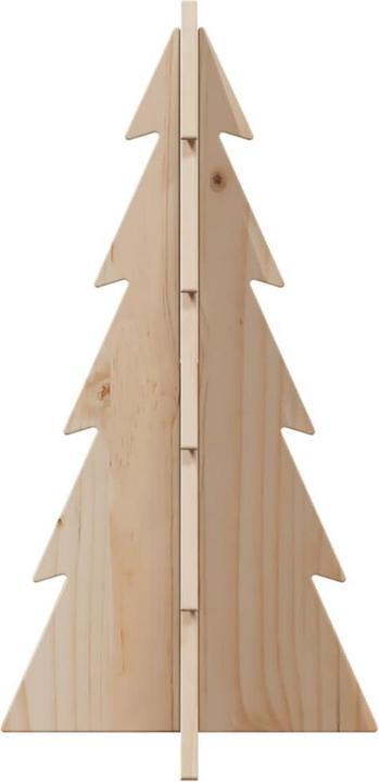 Image du produit VidaXL Arbre de Noël en bois Sapin de décoration Arbre en bois 59,5cm Pin massif
