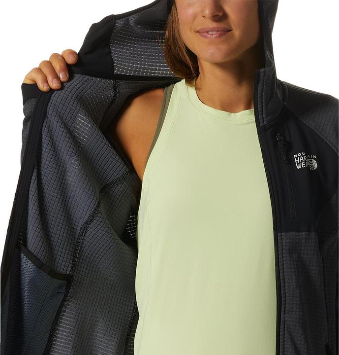 Produktbild Mountain Hardwear W Polartec Power Grid Full Zip Hoody (M)