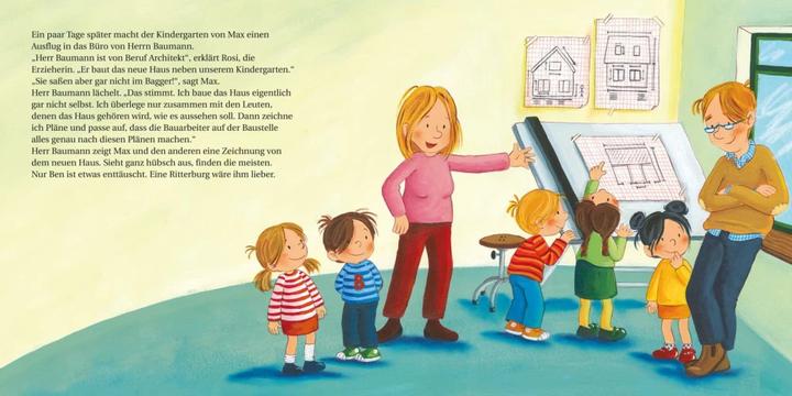 Produktbild LESEMAUS 12: Max auf der Baustelle (Deutsch, Christian Tielmann, 2020)