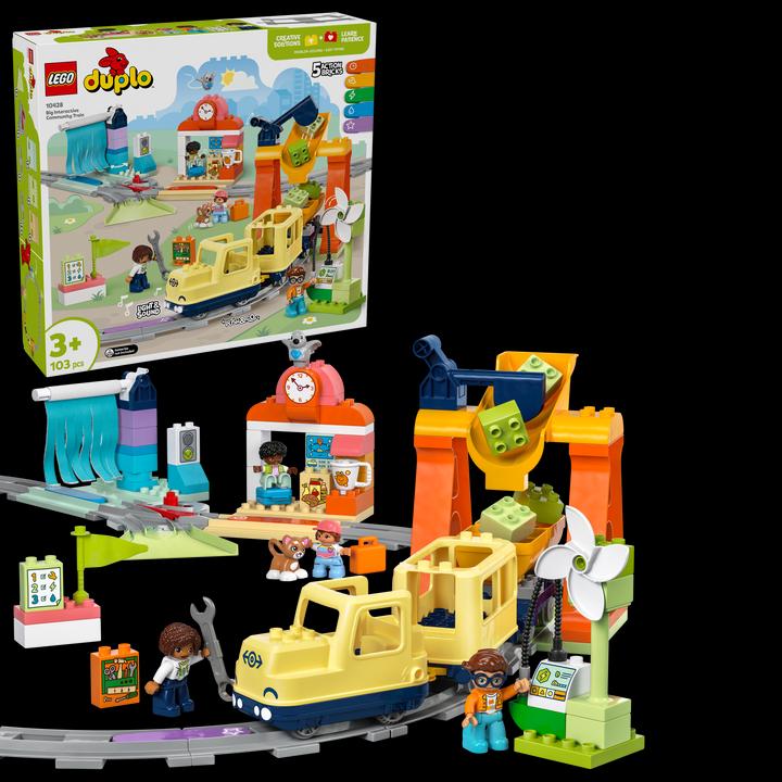 Image du produit LEGO Grosse interaktive Eisenbahn (10428)