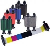 Actual product image Evolis Color Ribbon up to 100 cards R3411 for Tattoo2 YMCKO (Yellow, Red)