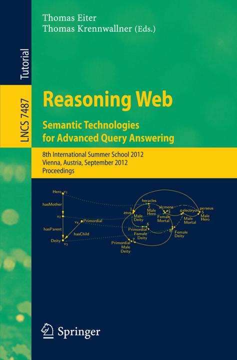 Actual product image Reasoning Web - Semantic Technologies for Advanced Query Answering (Thomas Eiter, Thomas Krennwallner, 2012)