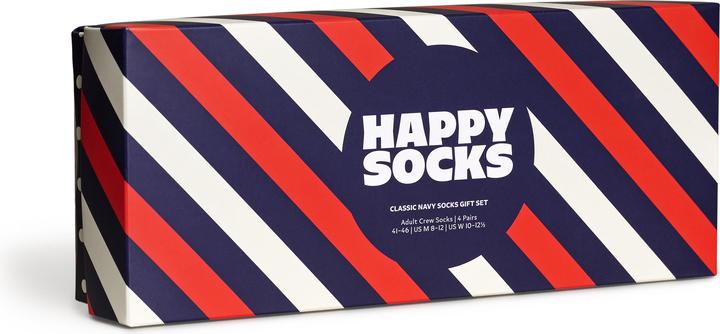Immagine prodotto Happy Socks Classic Navy Gift Set (confezione da 4, 41 - 46)