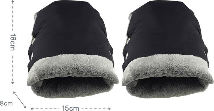 Image du produit Hermex Kinderwagen-Handschuhe Handwärmer Winterhandschuhe Handschutz Handmuff
