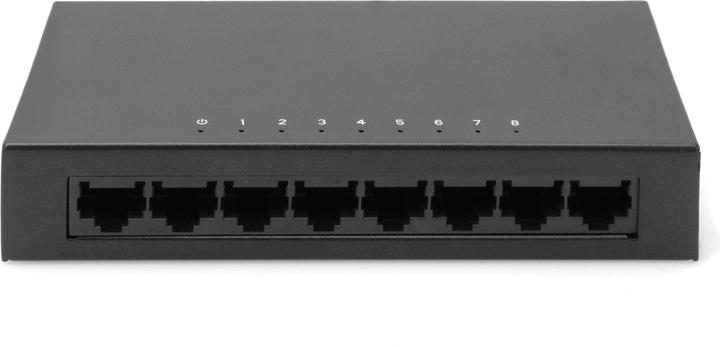 Produktbild Digitus 8-Port Switch, 10/100 Mbps Fast Ethernet, Unmanaged (8 Ports)