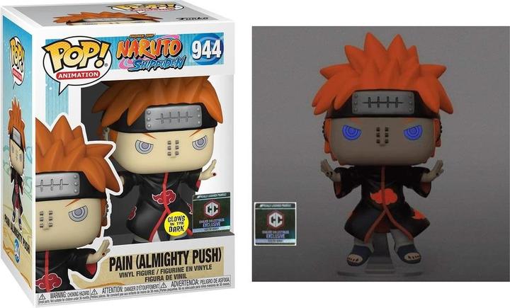 Immagine prodotto Funko POP! Naruto Shippuden Pain (Almighty Push) Esclusivo Fosforescente