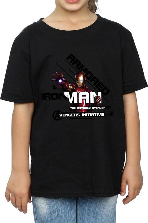Immagine prodotto Iron Man Armored Avenger Maglietta Ragazze (152, 158)