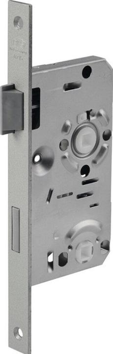 Produktbild BKS Zimmertür-Einsteckschloss 0215 BAD 20/ 55/78/8 mm DIN links silber käntig Klasse 1 Kunststoff (Einsteckschloss)