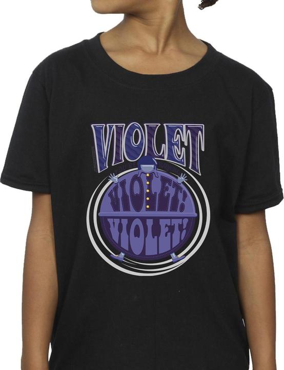 Produktbild Willy Wonka & the Chocolate Factory Violet Turning Violet TShirt Mädchen (128)