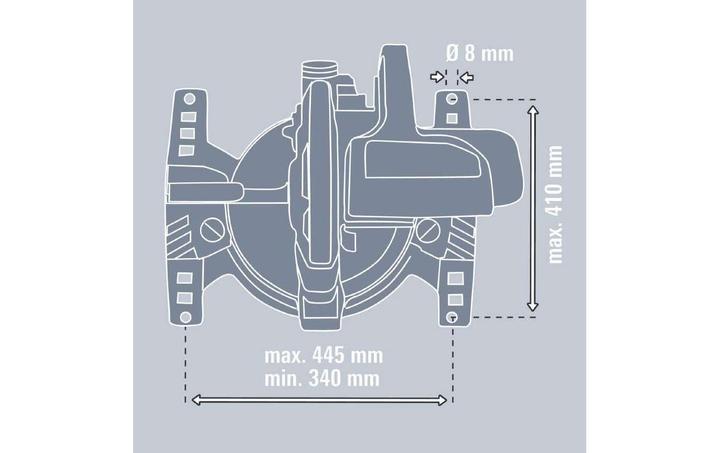 Actual product image Einhell Underframe E-Stand (44.50 cm, 41 cm)
