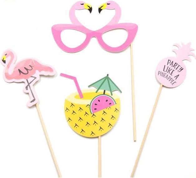 Image du produit Flamingo Photo Booth Set