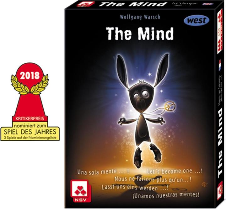 Actual product image NSV The Mind (German, English, French, Italian)