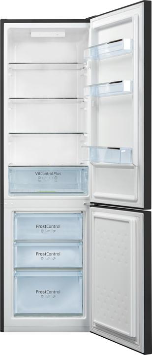 Actual product image Amica Fridge-freezer combination KGCL 387 150 S WxHxD 54 x 178 x 55 cm Fridge compartment 187 l (262 l)