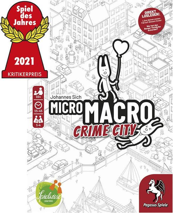 Image du produit Pegasus MicroMacro : Crime City (Allemand)