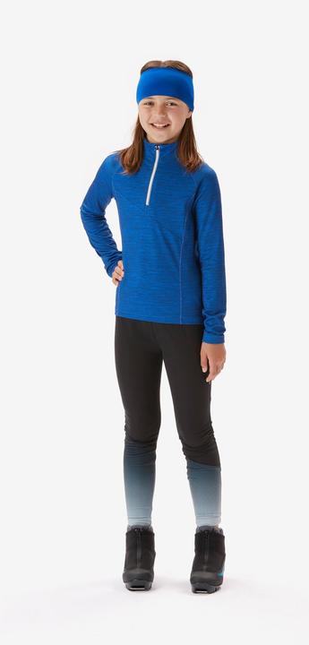 Produktbild Inovik Langlaufshirt Kinder langarm - XC S TS 100 blau (152)