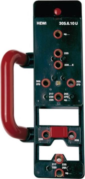 Actual product image Hewi Drilling jig