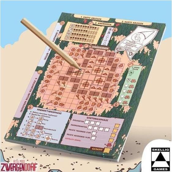 Produktbild Skellig Games Kennerspiel Zwergendorf (Deutsch)