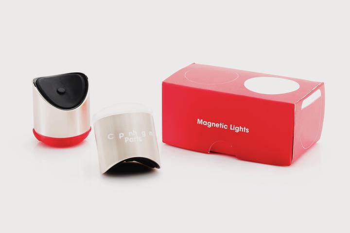 Actual product image Copenhagen Parts Magnetic Lights Silver (30 lm)