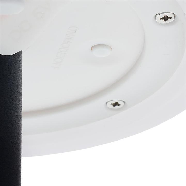 Produktbild Smartwares OSL-50012, Black, White, Aluminium, Steel, Balcony, White, IP44, SMD LED Module (50 lm)